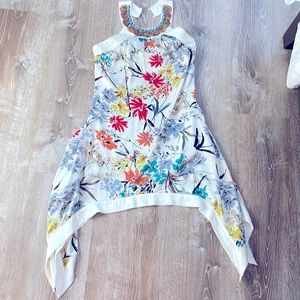 Gorgeous silky lined mini dress